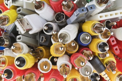 Operatives assessing a cleared apartment room